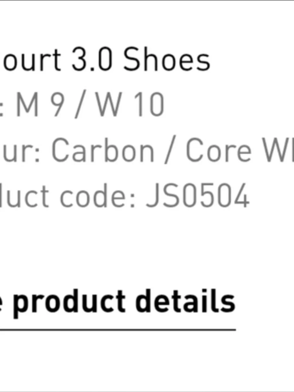 Unisex Adidas VL Court 3.0 Sneakers